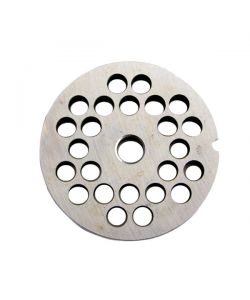 Piastra Tritacarne N. 8 Inox Foro Mm  6,0  3 Spade