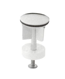 Tappo Saltarello Ottone Cromato Mm 40