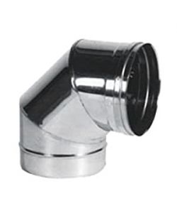 Gomito Inox Settori 90 12 cm Maral