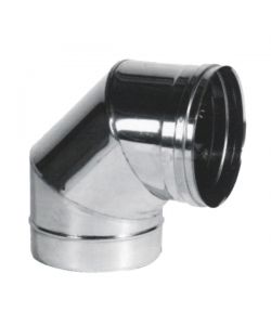 Gomito Inox Settori 90 12 cm Maral