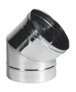Gomito Inox Settori 45 13 cm Maral