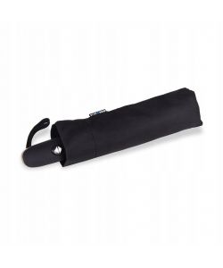 Ombrello Pieghevole Automatico Antivento Nero - 8 Stecche - D.98 cm