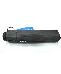 Mini Ombrello Pieghevole Grigio Scuro Elegante - Fantasie Geometriche