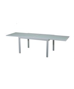 Moia Tavolo Allungabile in Alluminio Bianco - 135/270cm