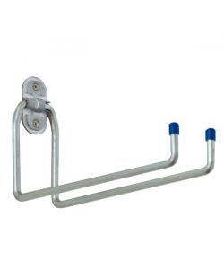 Mensola Gancio L Doppio Cm 18              4050 Al