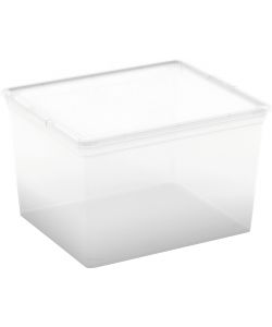 Keter Contenitore Multiuso C-Box Cube - Trasparente - 40x34x25 cm