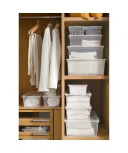 Keter Contenitore Multiuso C-Box Cube - Trasparente - 40x34x25 cm