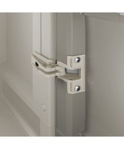 Keter Armadio Alto Wood Grain 68x39x182 cm - Armadio Multiuso Grigio