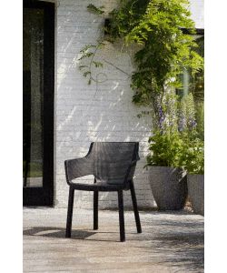 ELISA CHAIR - IMBALLO 6 PEZZI
- (6x) 61x54x79h - Smooth Finish/Mesh - 
Grafite Keter