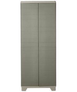 Keter Armadio Portascope Linear Wood Beige 68x39x173 cm - Multiuso - 3 Ripiani