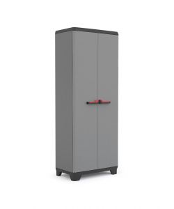 Keter Armadio Alto Grigio e Nero 68x39x173 cm - Armadio Multiuso