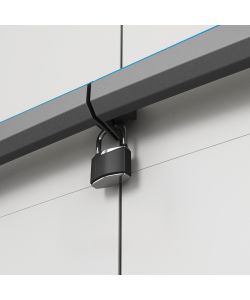 Keter Armadio Alto Grigio e Nero 68x39x173 cm - Armadio Multiuso