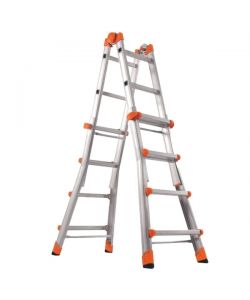 Scala Multiuso Alluminio Gr.4+4 Media       Gierre