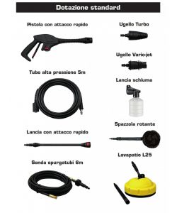 Lavor Idropulitrice Fast Extra - 1800 W - 135 Bar