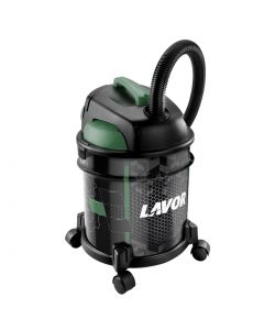 Lavor Aspiratore Solid e Liquidi RUDY 20 Nero, 1200W, Capacità 20L