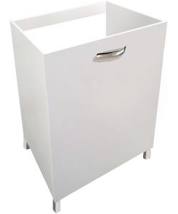 Mabel Mobile Sottolavello 60 cm Bianco 1 Anta Cucina Salvaspazio