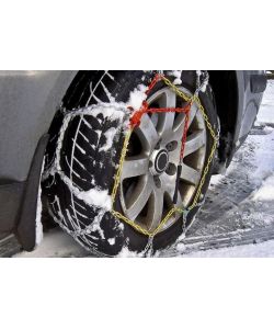 Catene da Neve Maglia 9mm - Omologate Gruppo 3 - Kit 2 Pezzi