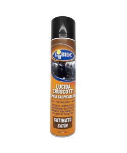 Spray Lucida Cruscotti Effetto Satinato 600 ml per Interni Auto