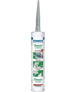 WEICON Adesivo Elastico Flex 310 M Classic Grigio 310 ml Resistente UV