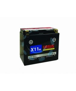 URSUS MOTO Batteria 11 Ah X11 BS Acido Precaricato 15,1x6,9x13 cm
