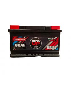 Lubex Batteria Avviamento Auto Start e Stop 12V 80Ah 770A