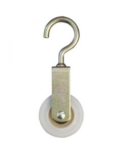 Carrucola Ruota Nylon Cuscinetto Sfera Mm 40