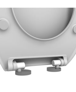 Saniplast Sedile WC Universale Bianco Termoindurente 37x45,6 cm Rallentato