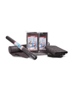 Geko Tessuto Feltro Antiscivolo in Film LDPE - Rotolo 1x10 m - Protezione per pavimenti e Superfici