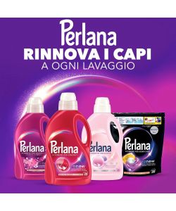 Perlana Detersivo Caps per Scuri e Neri 20 unità - Detersivo Lavatrice Nero - Floral