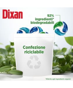 Dixan Detersivo Lavatrice Classico 4in1 32 Lavaggi Bianco 528g