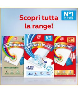 Grey Buste Sbiancanti L'Acchiappa&Smacchia 3in1 Rosso Confezione da 12
