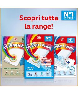 Grey L'Acchiappa Smacchia 3in1 Buste Cattura Colore Rosso 12 Buste