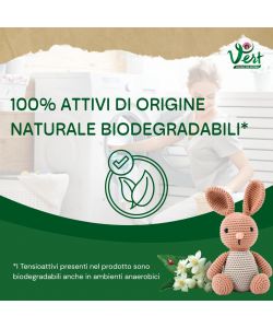 CHANTECLAIR VERT Ecodetergente Capi Delicati Beb� Talco 750 ml