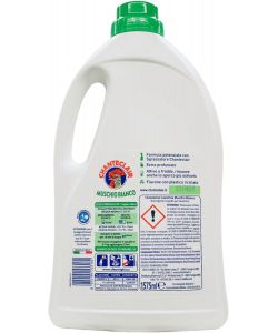 Chanteclair Detersivo Lavatrice Sgrassatore Muschio Bianco 1575 ml