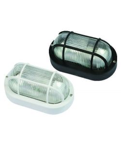 Plafoniera Ovale Brixo Bianchec/Griglia