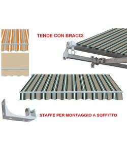 Tende da Sole a Bracci Estensibili - Beige - 250x200 cm