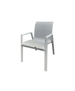 Sedie Alu White