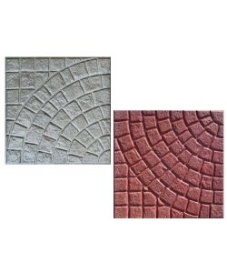 Lastre Ventaglio Grigio 40X40