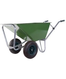 BRIXO Carriola Farmer Pe160 - Vasca HDPE 160 Lt - 2 Ruote