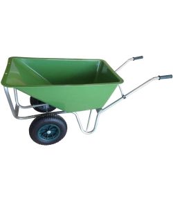 BRIXO Carriola Farmer Pe160 - Vasca HDPE 160 Lt - 2 Ruote