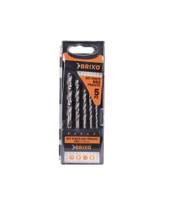 Set Punte Brixo Hss Fresate 3-8Mm Pz.5