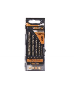 Set Punte Brixo Cobalto 3-8Mm Pz.5