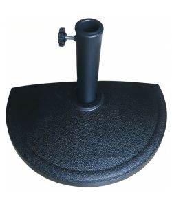 GDLC Base Ombrellone da Muro Mezza Luna Antracite 50x25x33 cm 9 kg