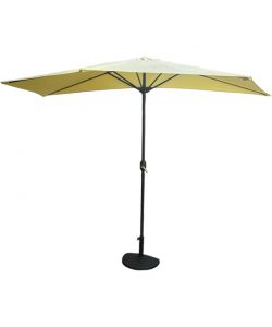 GDLC Base Ombrellone da Muro Mezza Luna Antracite 50x25x33 cm 9 kg