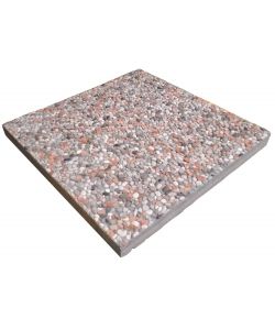 GDLC Lastra per Ombrelloni da Giardino - Grigio Graniglia - 50x50