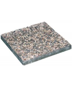 GDLC Lastra per Ombrelloni da Giardino - Grigio Graniglia - 50x50