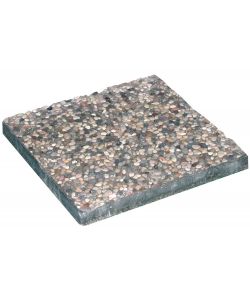 GDLC Lastra per Ombrelloni da Giardino - Grigio Graniglia - 50x50