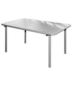 Tavoli Fiberglass Rugby Grigio 135X80Cm