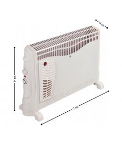Niklas Termoconvettore Trend Ventilazione Turbo 2000W - 72x14x44 cm