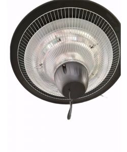 Niklas Stufa Alogena da Soffitto a Sospensione Ufo 1500W - D.42x42 cm